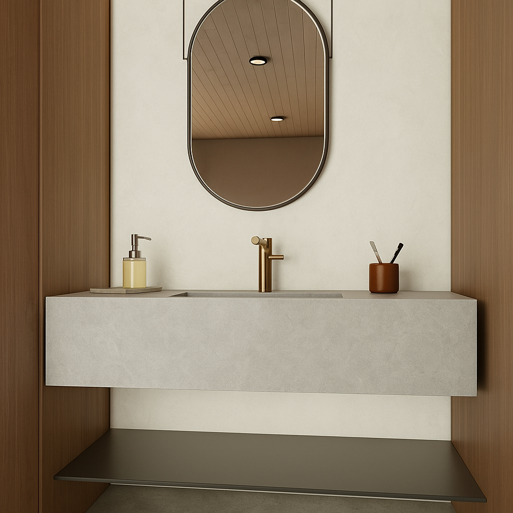 Réalisation n°2 du plan de travail Argentium