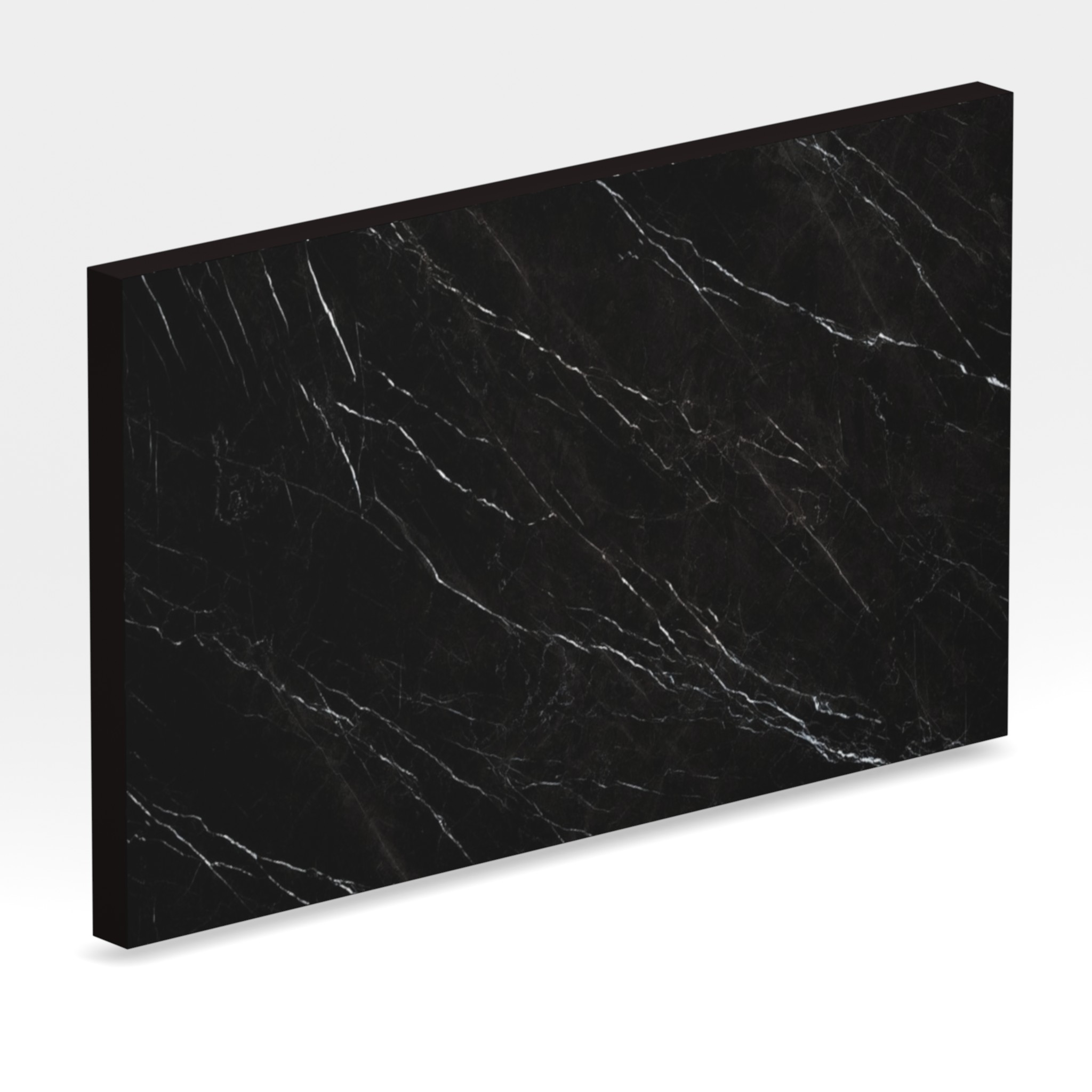 Rendu 3D de la tranche du coloris Nero Marquinia