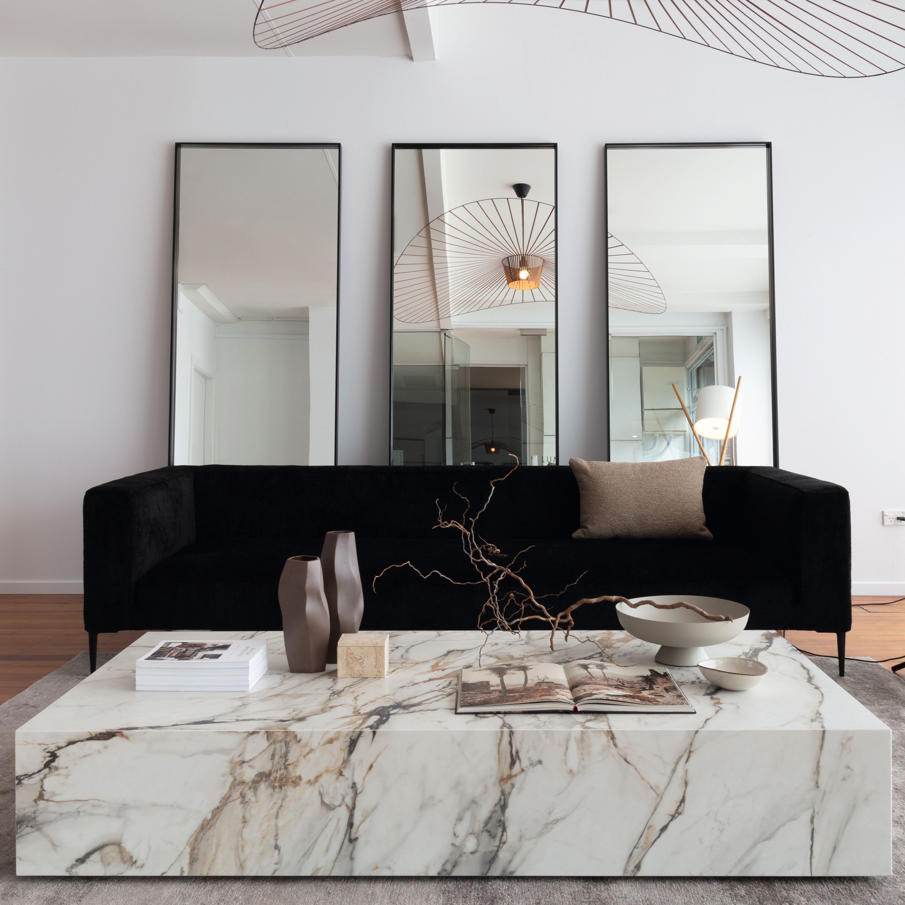 Réalisation n°1 du plan de travail Calacatta Luxe