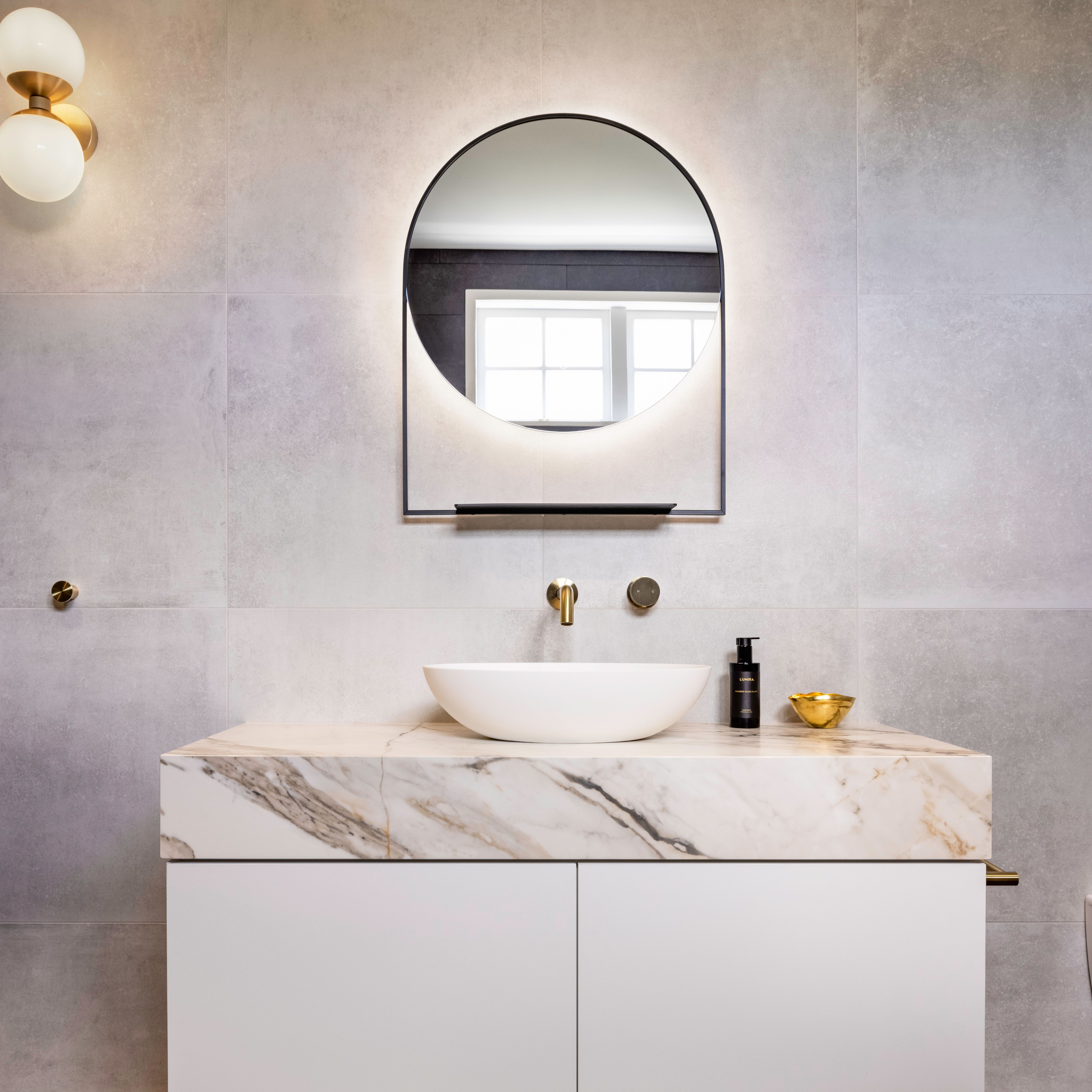 Réalisation n°2 du plan de travail Calacatta Luxe