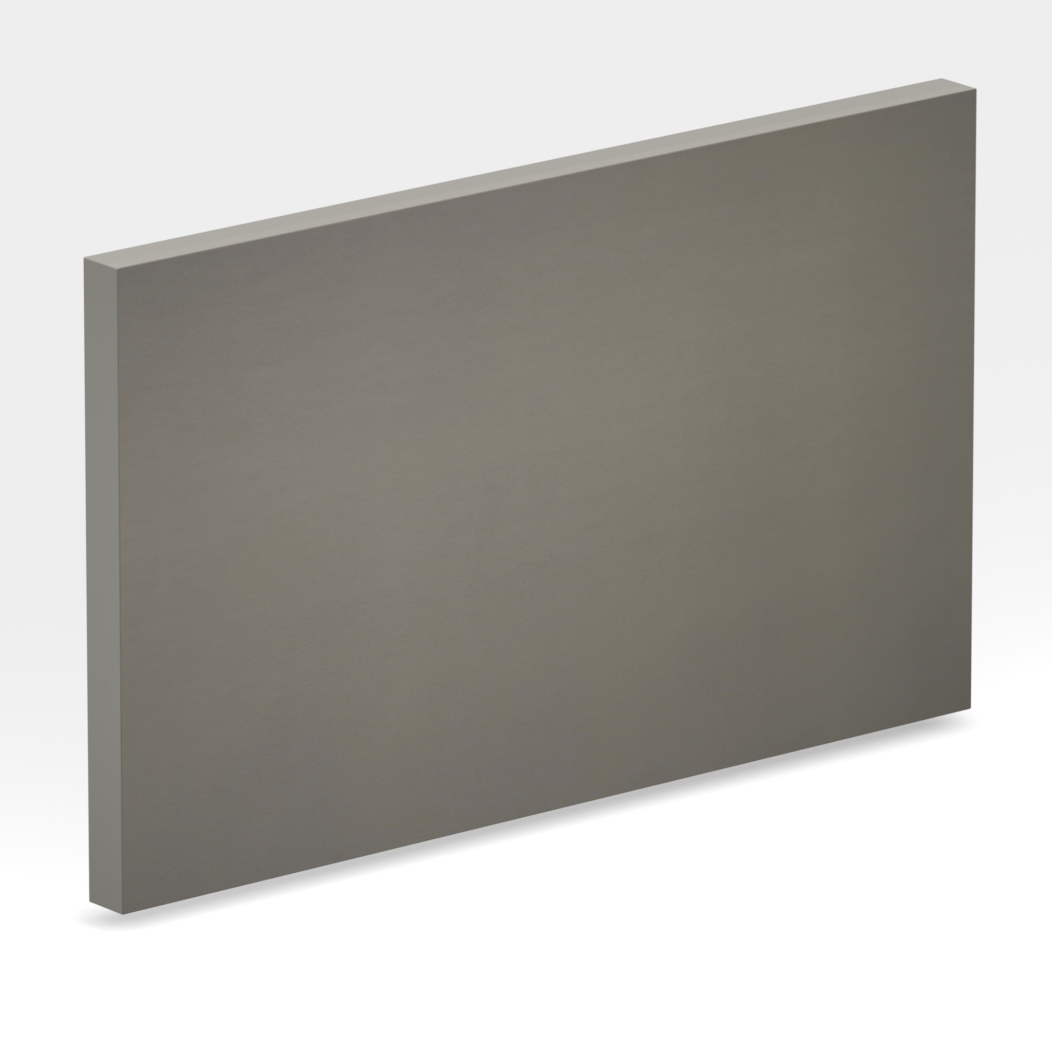 Rendu 3D de la tranche du coloris Cement