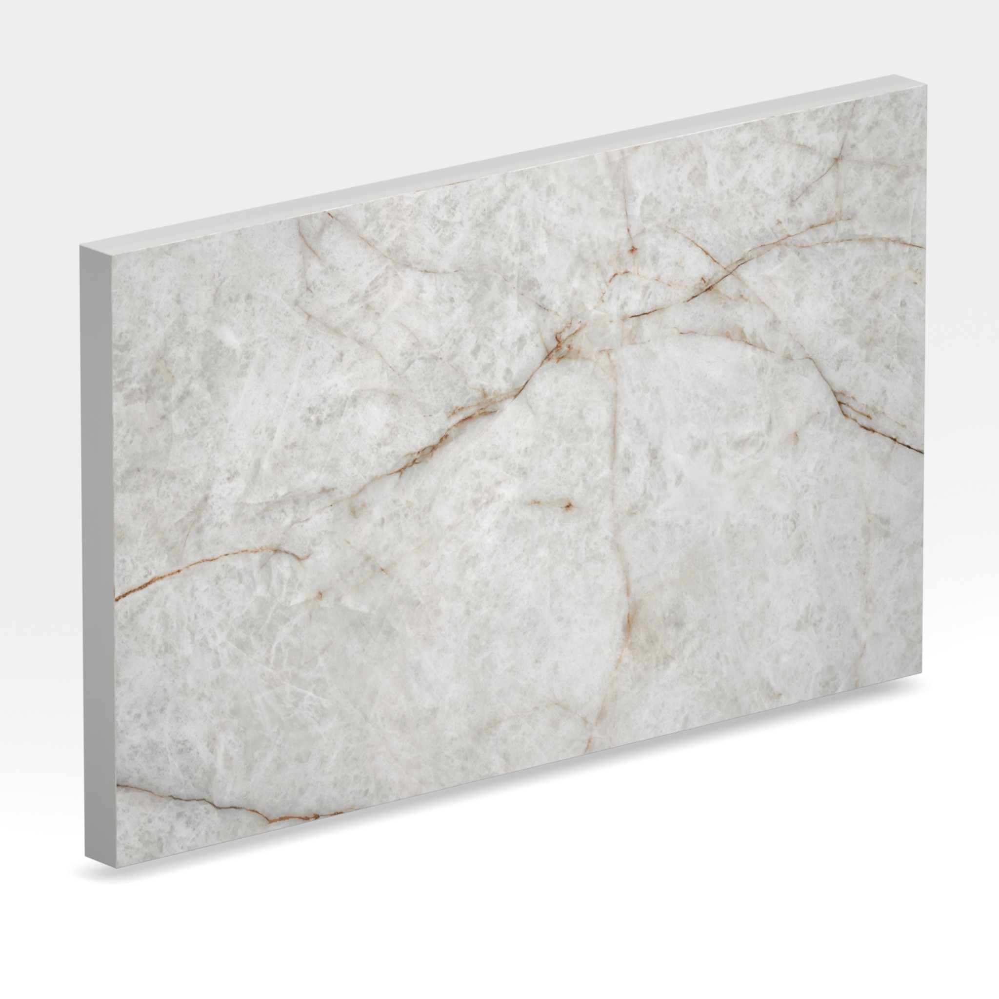 Rendu 3D de la tranche du coloris Himalaya Cristal