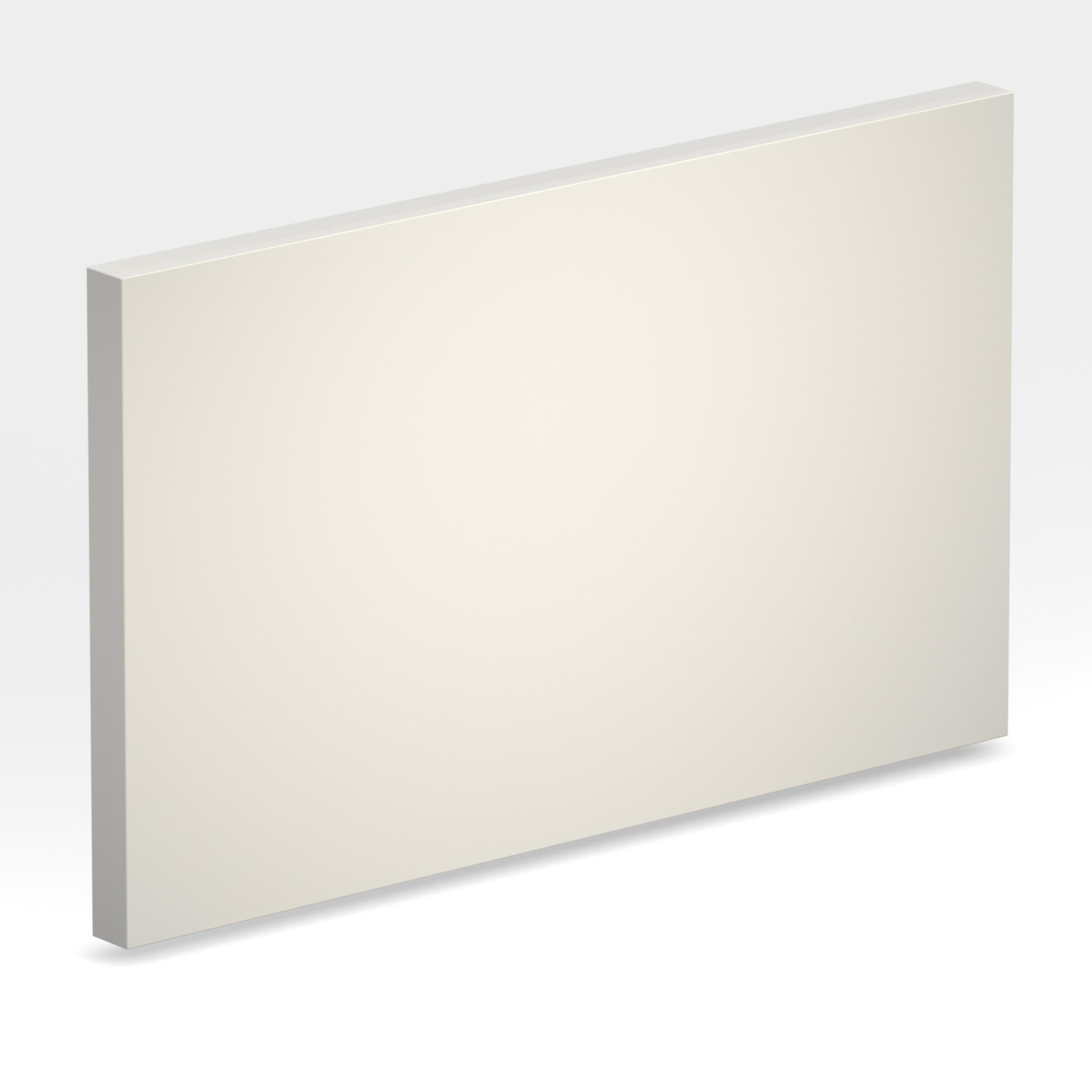 Rendu 3D de la tranche du coloris Just White