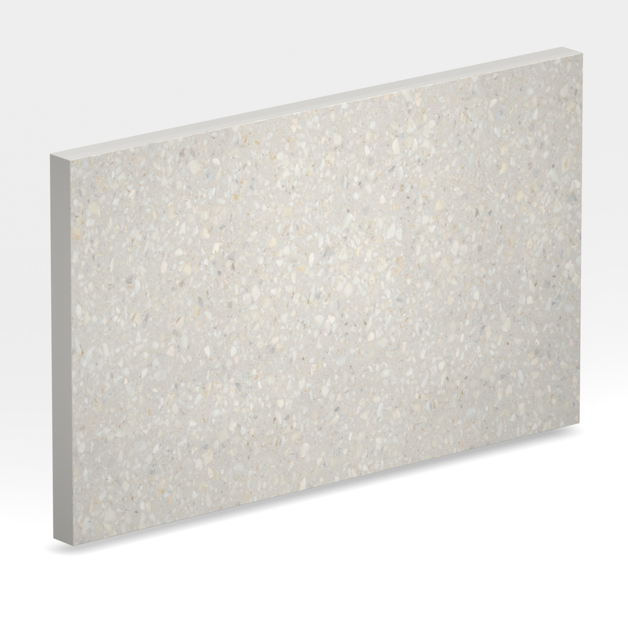 Rendu 3D de la tranche du coloris Retrostone