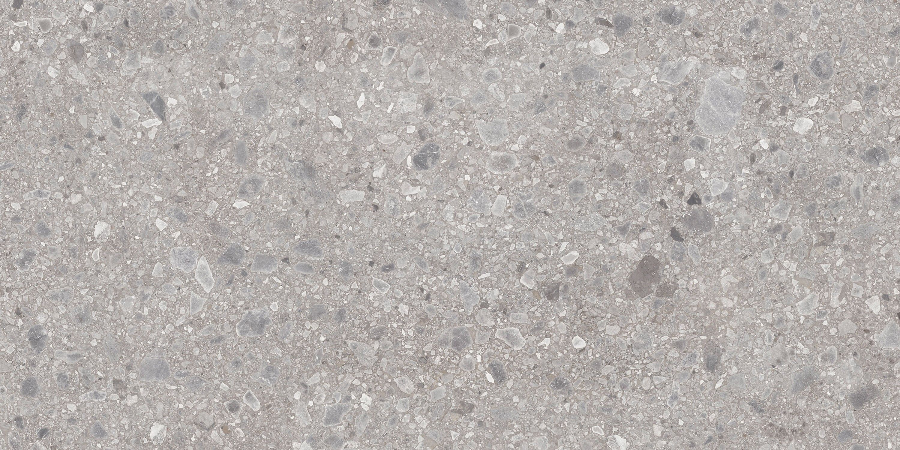 Épaisseur et finition de tranche du coloris Terrazzo Ceppo