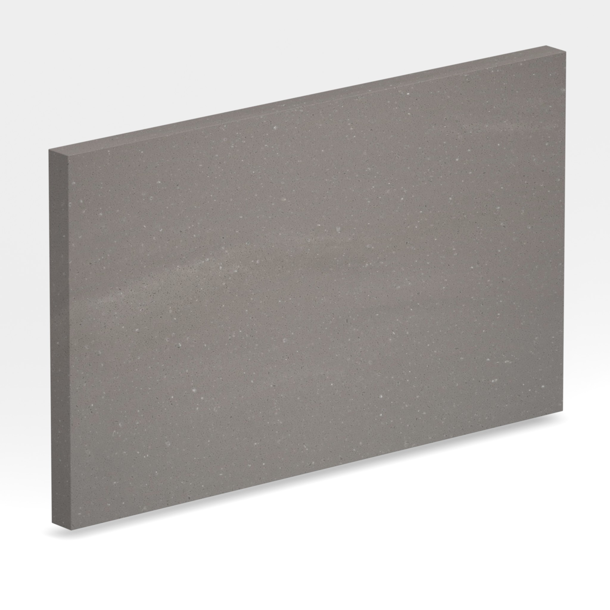 Rendu 3D de la tranche du coloris Ash Concrete