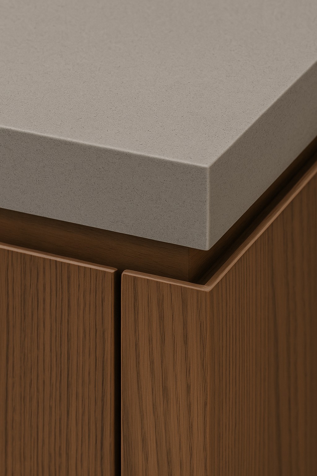 Réalisation n°3 du plan de travail Ash Concrete