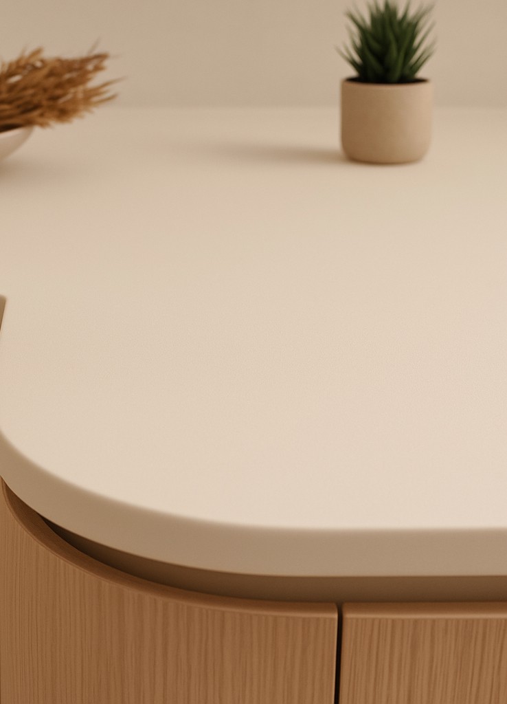 Réalisation n°2 du plan de travail Bisque