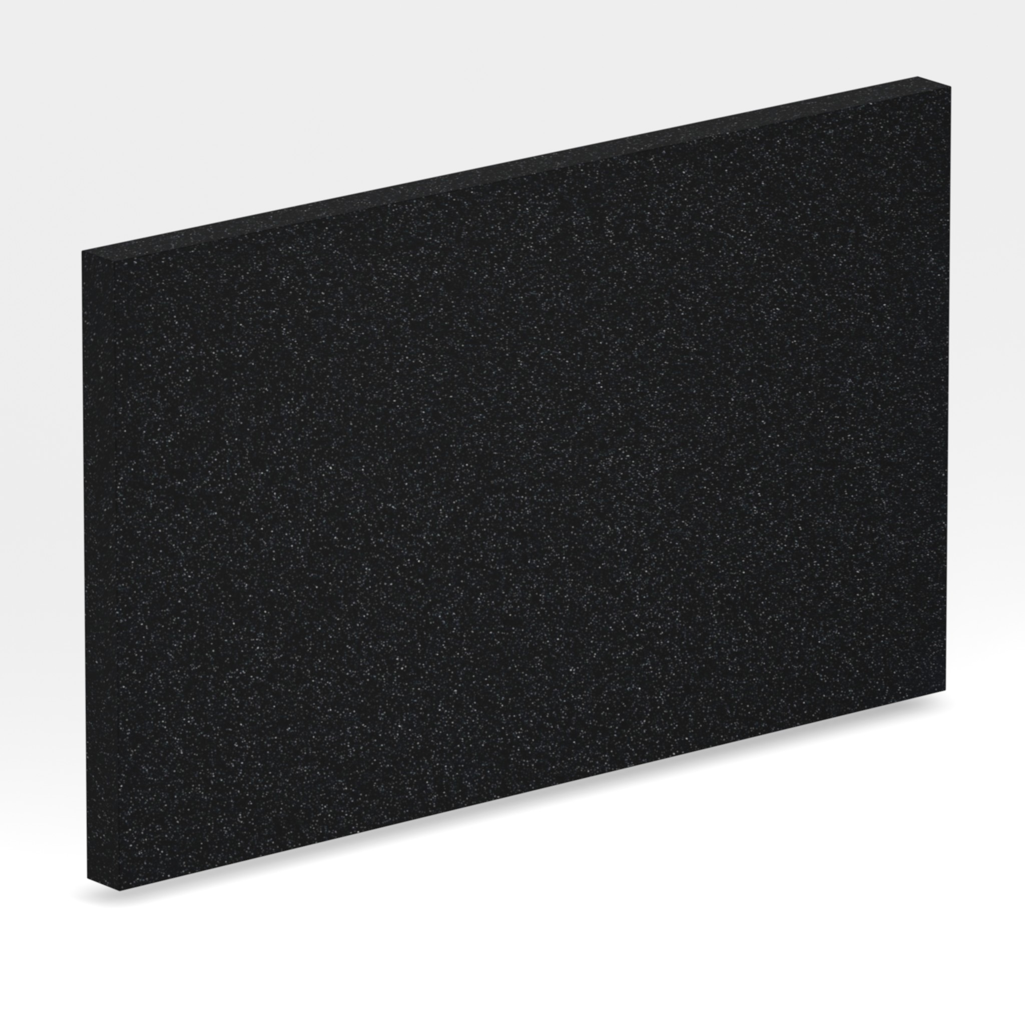 Rendu 3D de la tranche du coloris Deep Anthracite