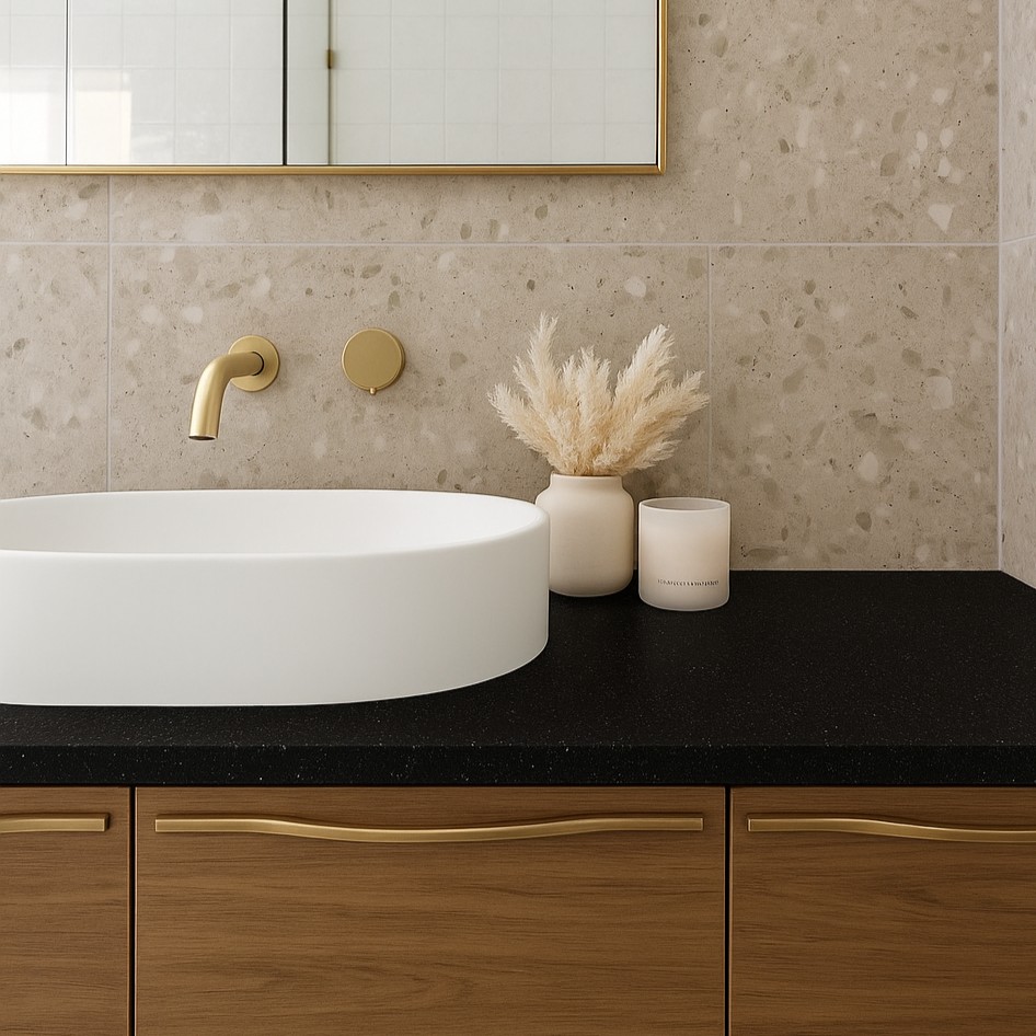 Réalisation n°2 du plan de travail Deep Night Sky