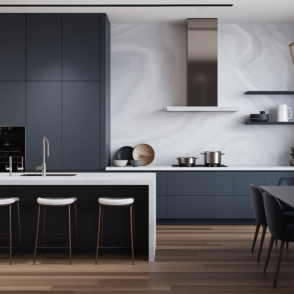 Réalisation n°1 du plan de travail Gray Onyx