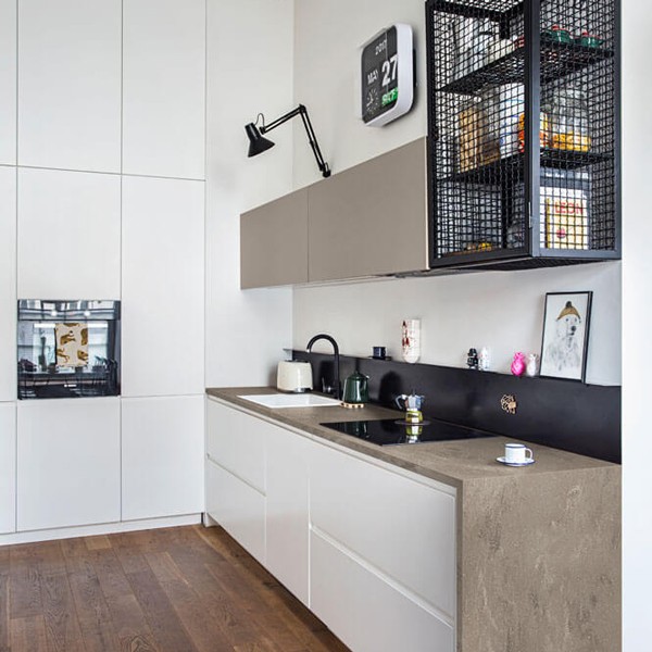 Réalisation n°1 du plan de travail Weathered Aggregate