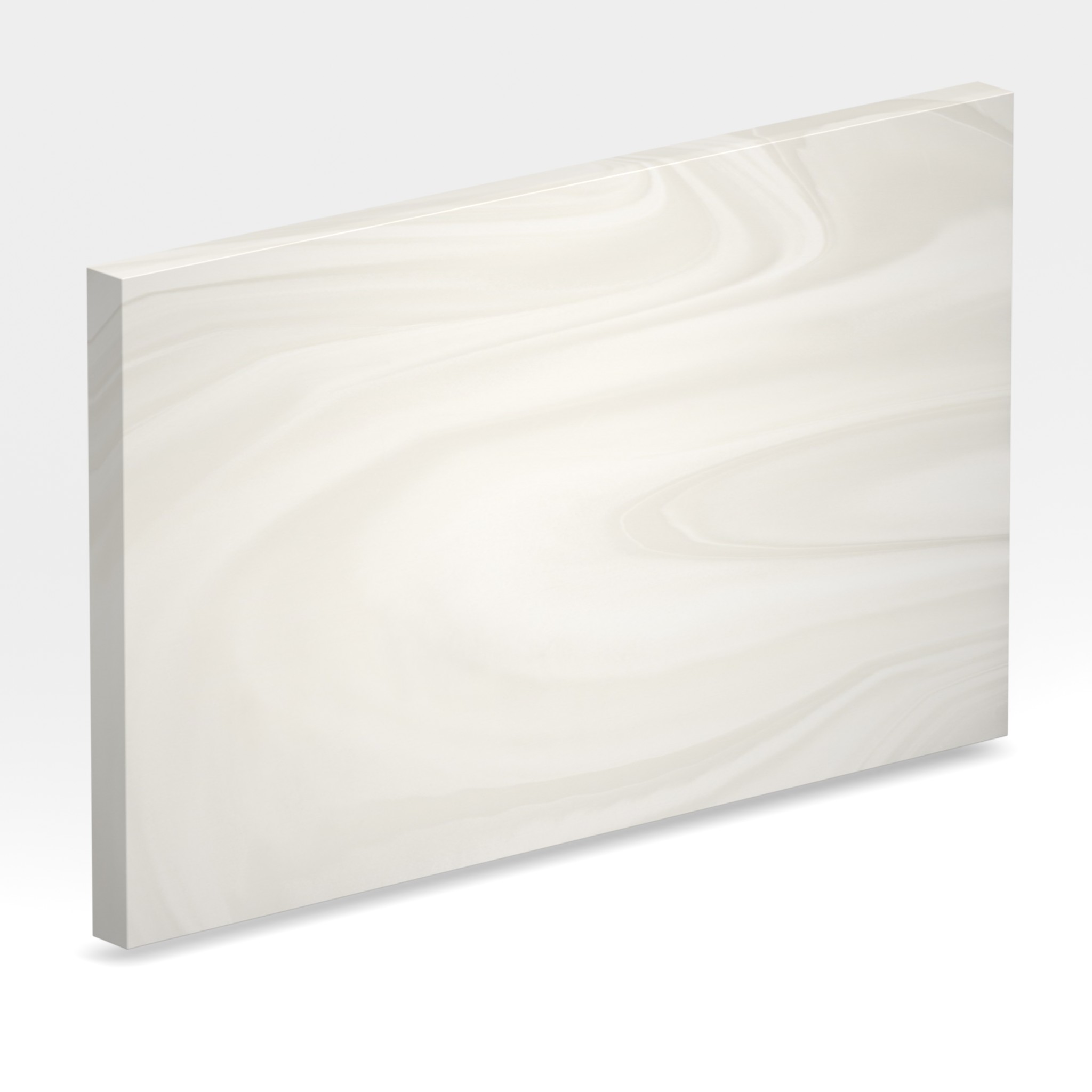 Rendu 3D de la tranche du coloris White Onyx