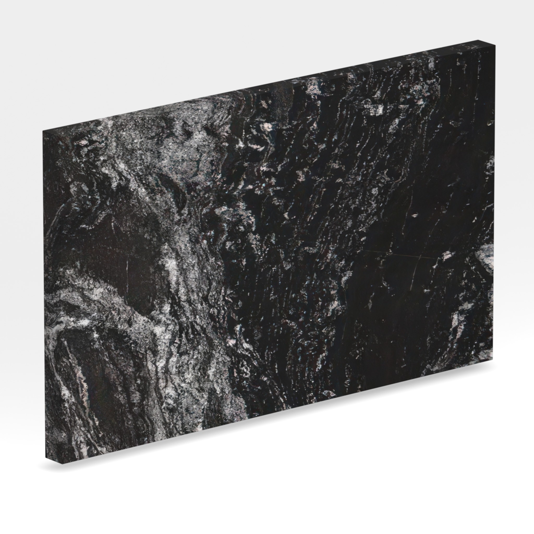 Rendu 3D de la tranche du coloris Black Beauty