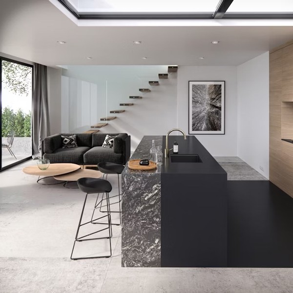 Réalisation n°2 du plan de travail Moak Black