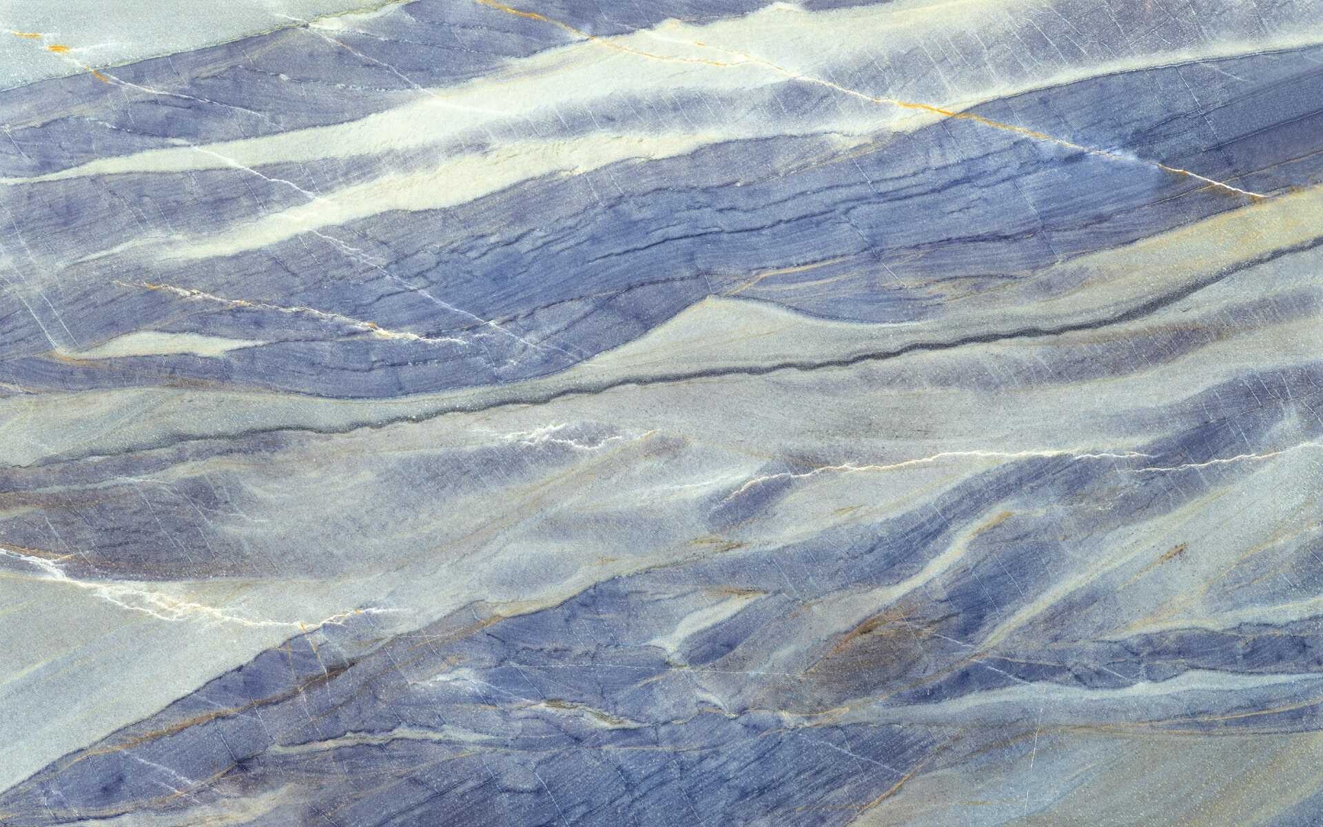 Épaisseur et finition de tranche du coloris Azul Boquira