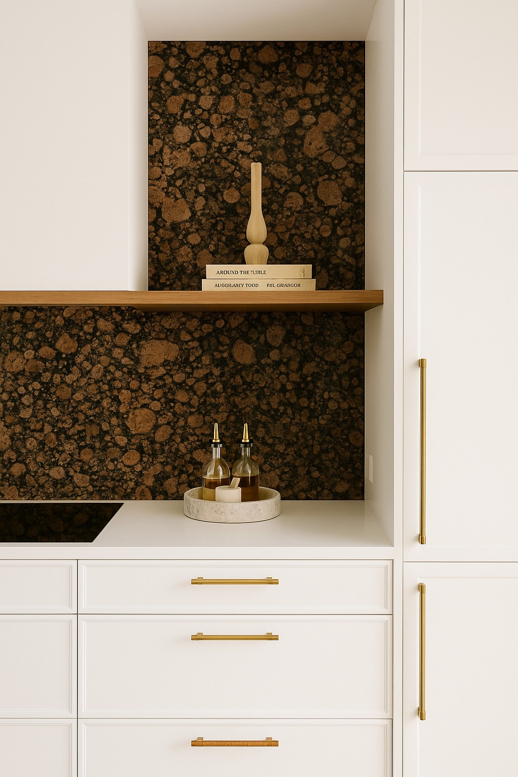 Réalisation n°1 du plan de travail Baltic Brown