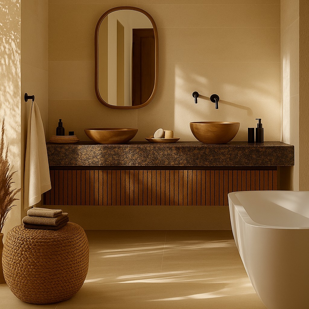 Réalisation n°2 du plan de travail Baltic Brown