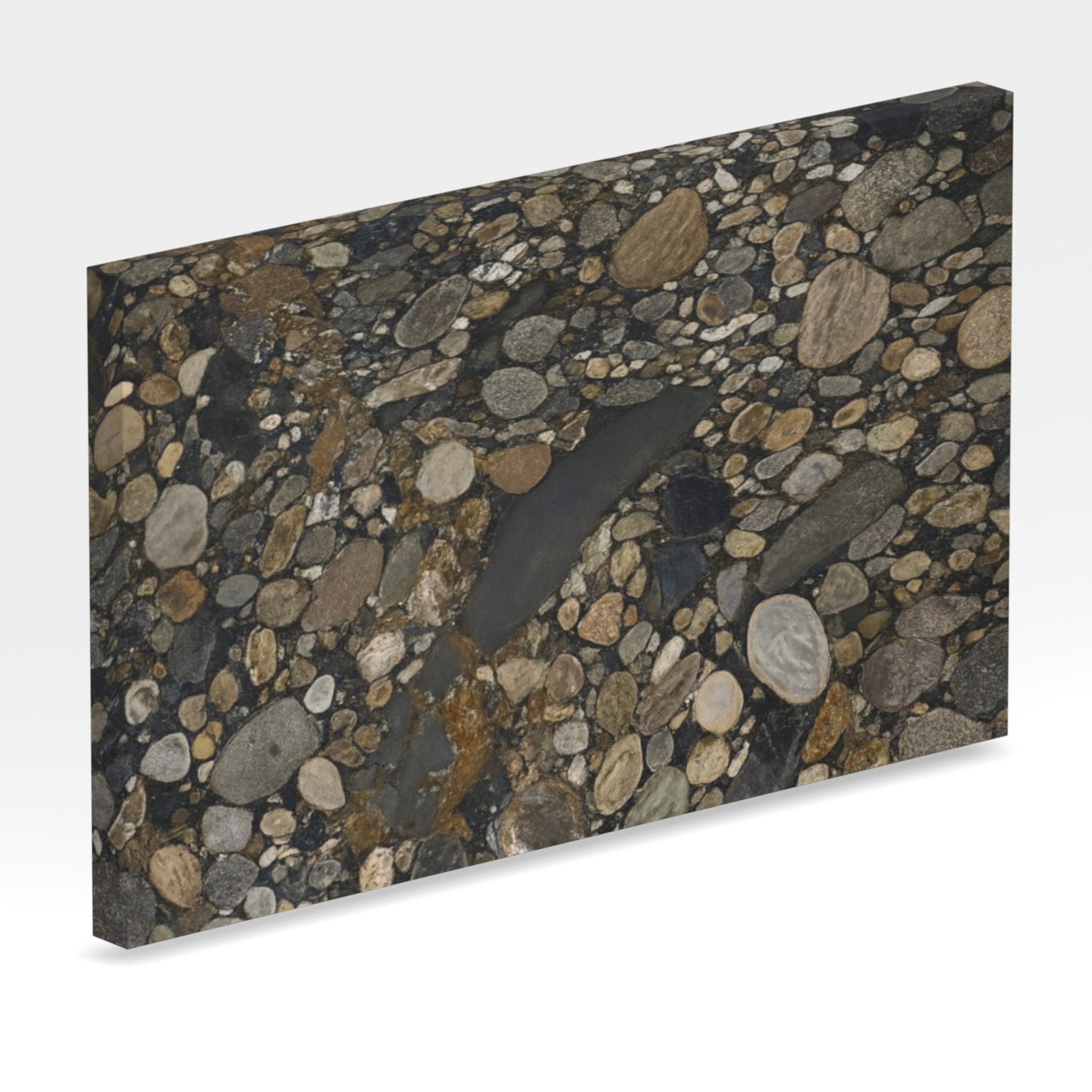 Rendu 3D de la tranche du coloris Brown Marinace