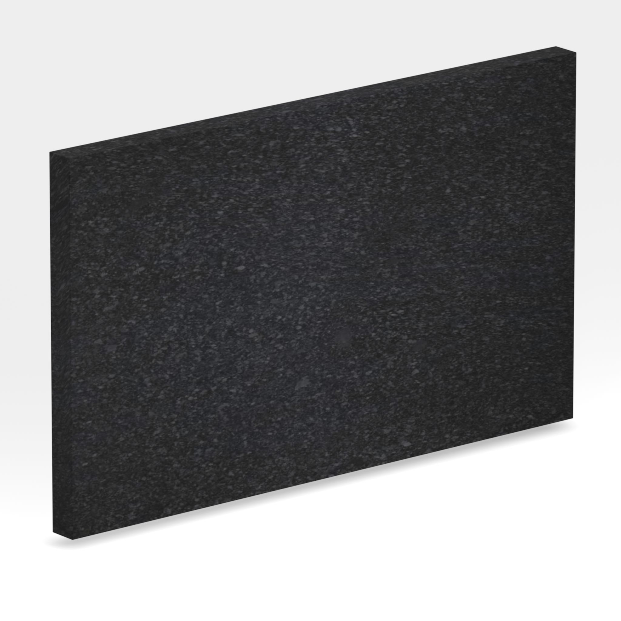 Rendu 3D de la tranche du coloris Noir Angola