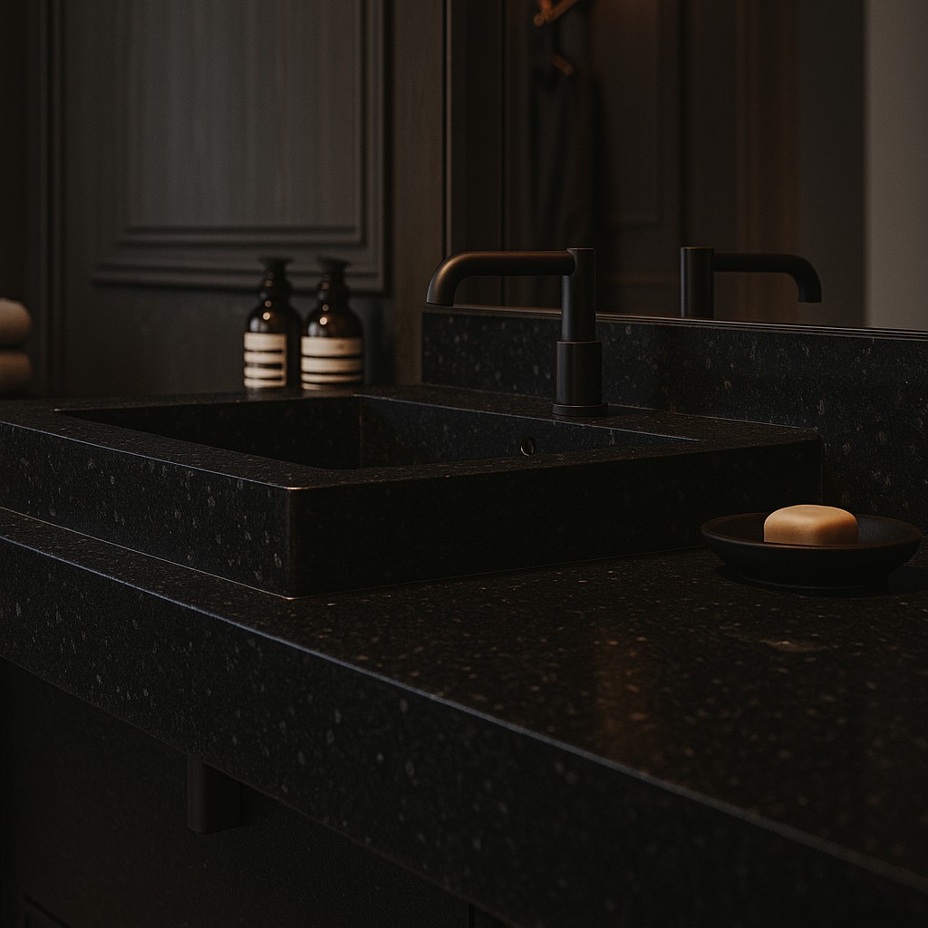 Réalisation n°3 du plan de travail Noir Angola