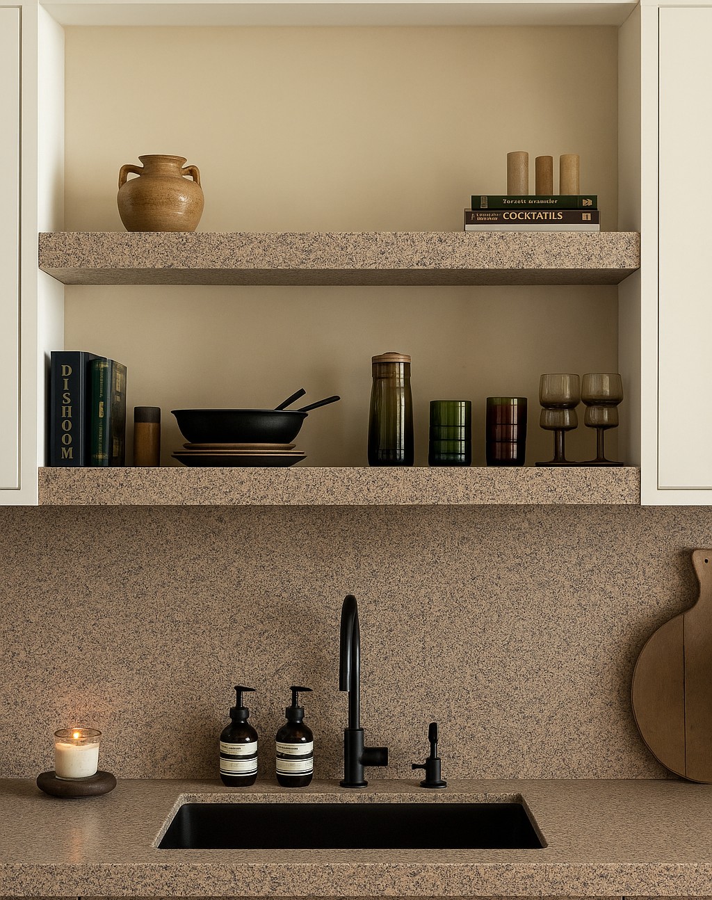 Réalisation n°1 du plan de travail Rosa Porrinho