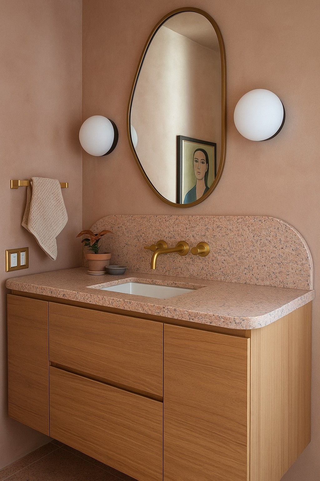 Réalisation n°2 du plan de travail Rosa Porrinho