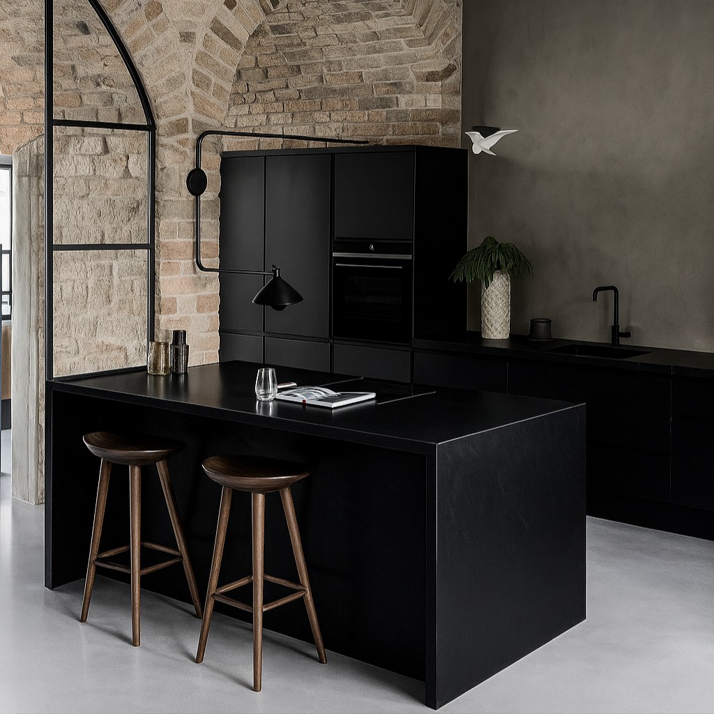 Réalisation n°1 du plan de travail Black Feeling
