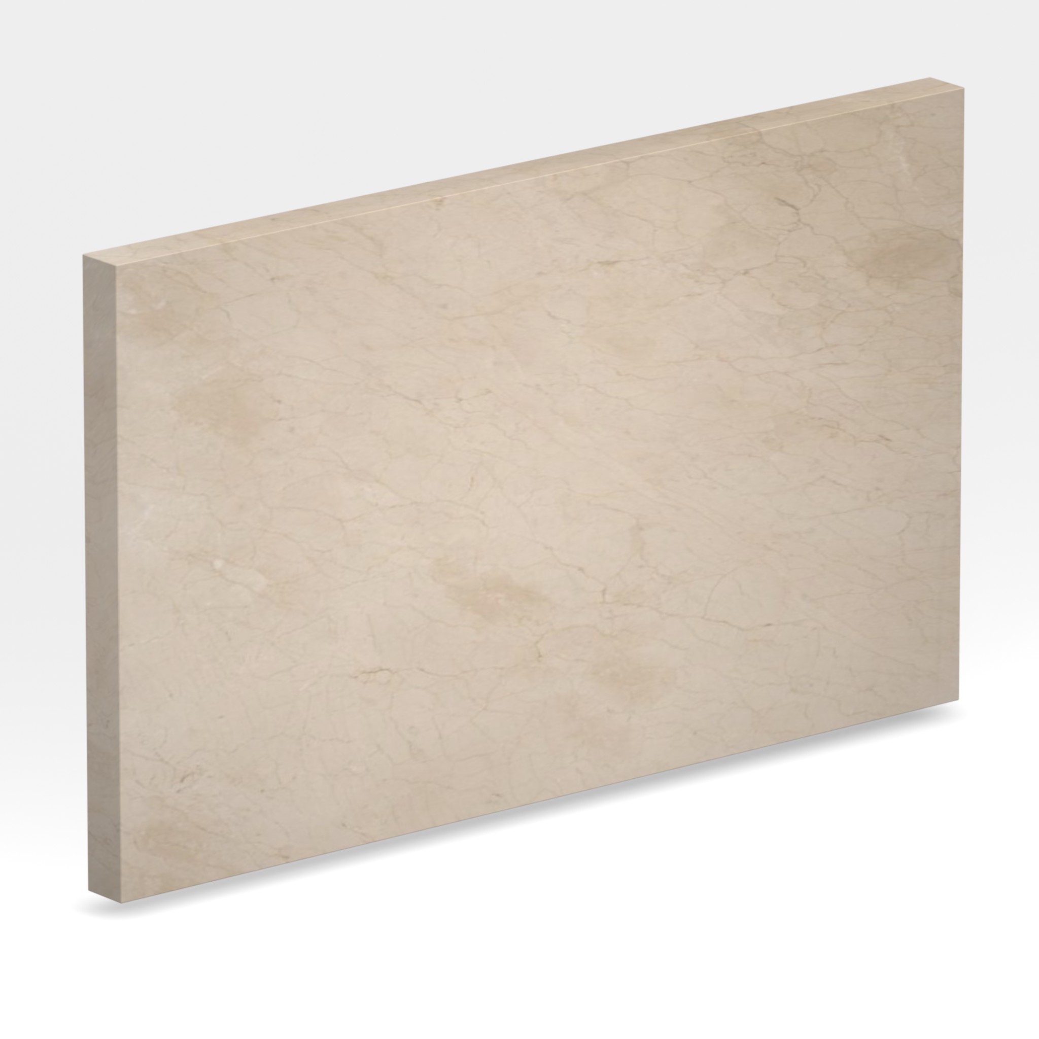 Rendu 3D de la tranche du coloris Creme Marfil Extra