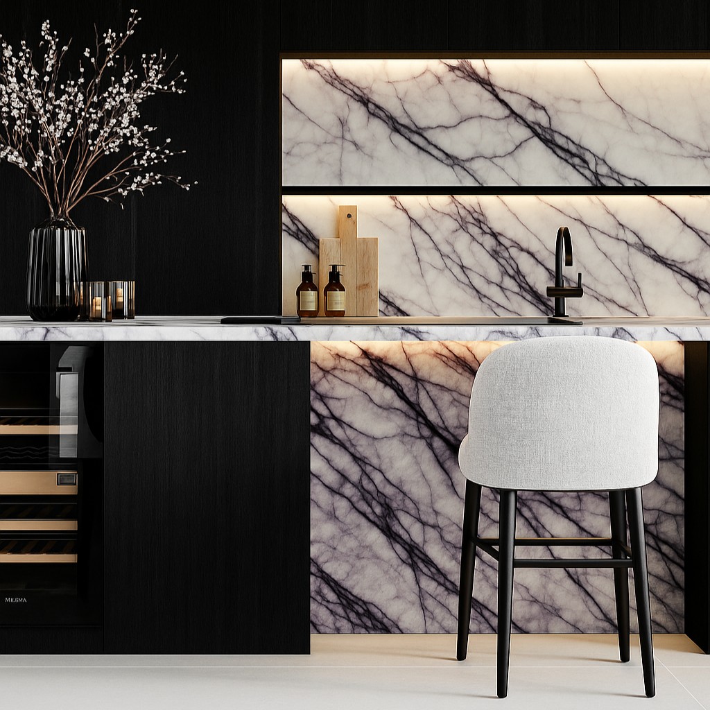 Réalisation n°1 du plan de travail Lilac