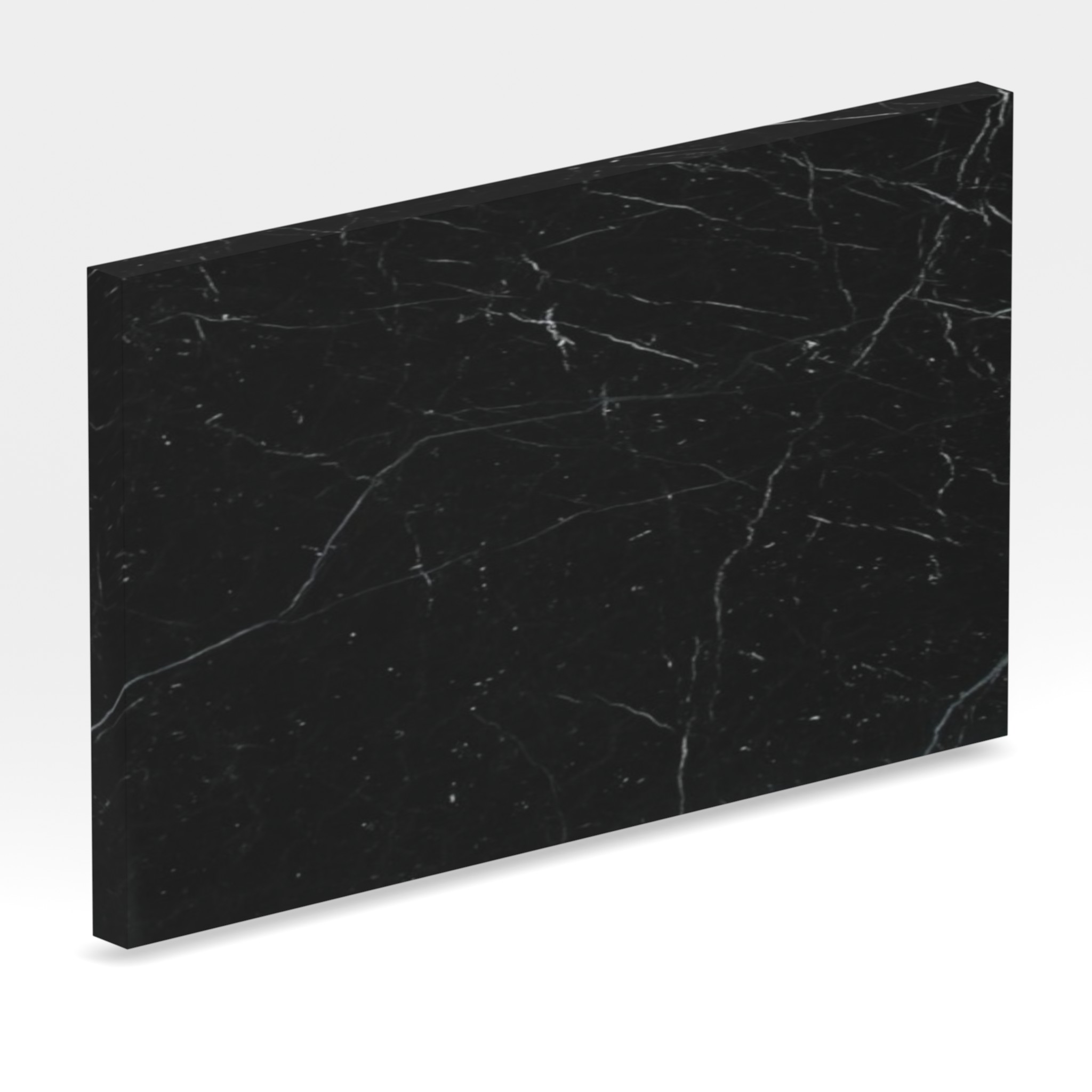 Rendu 3D de la tranche du coloris Noir Marquina