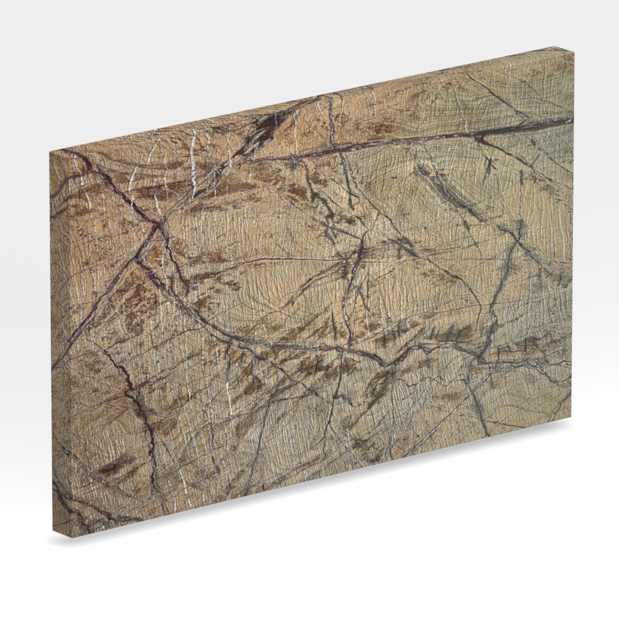 Rendu 3D de la tranche du coloris Rain Forest Yellow