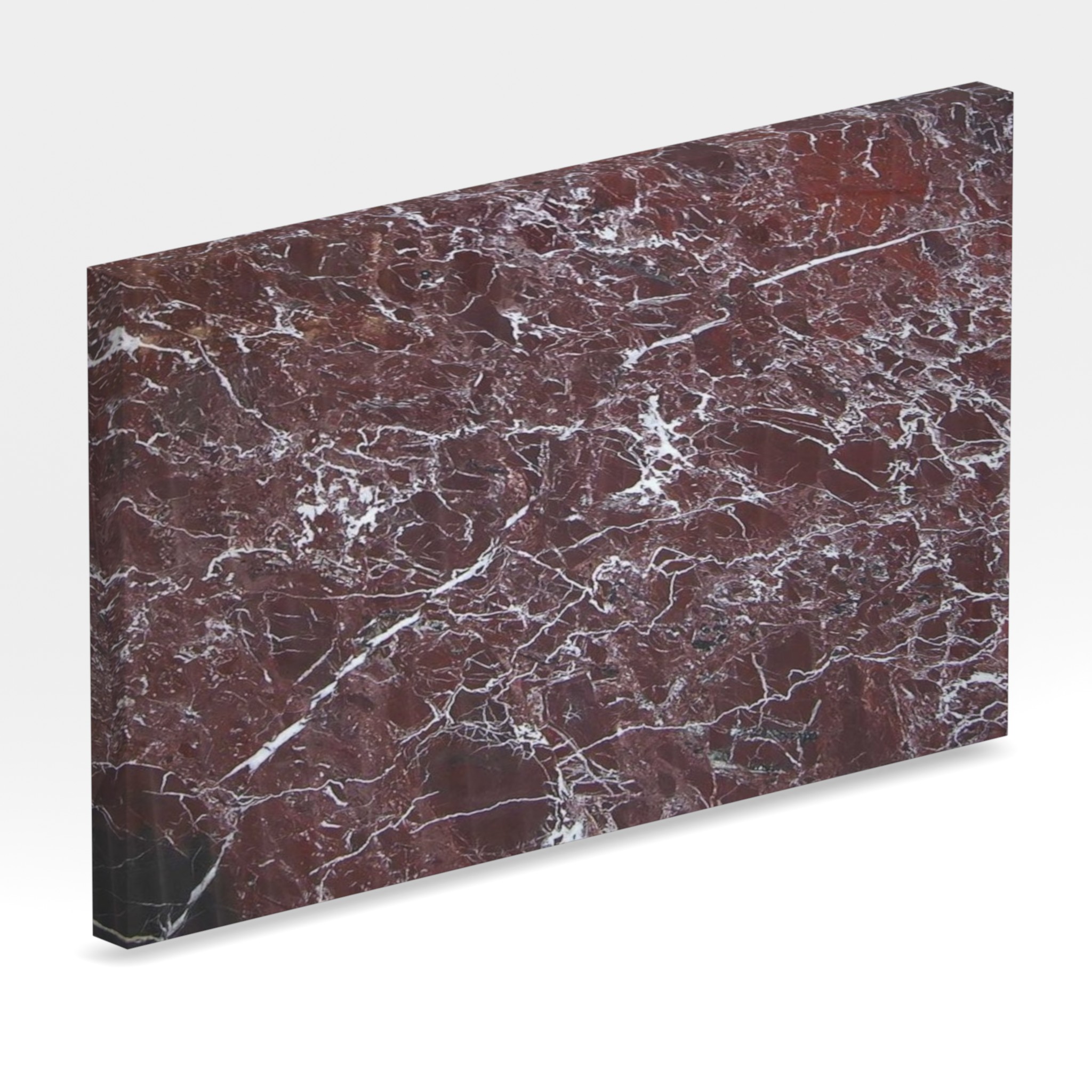 Rendu 3D de la tranche du coloris Rosso Lepanto