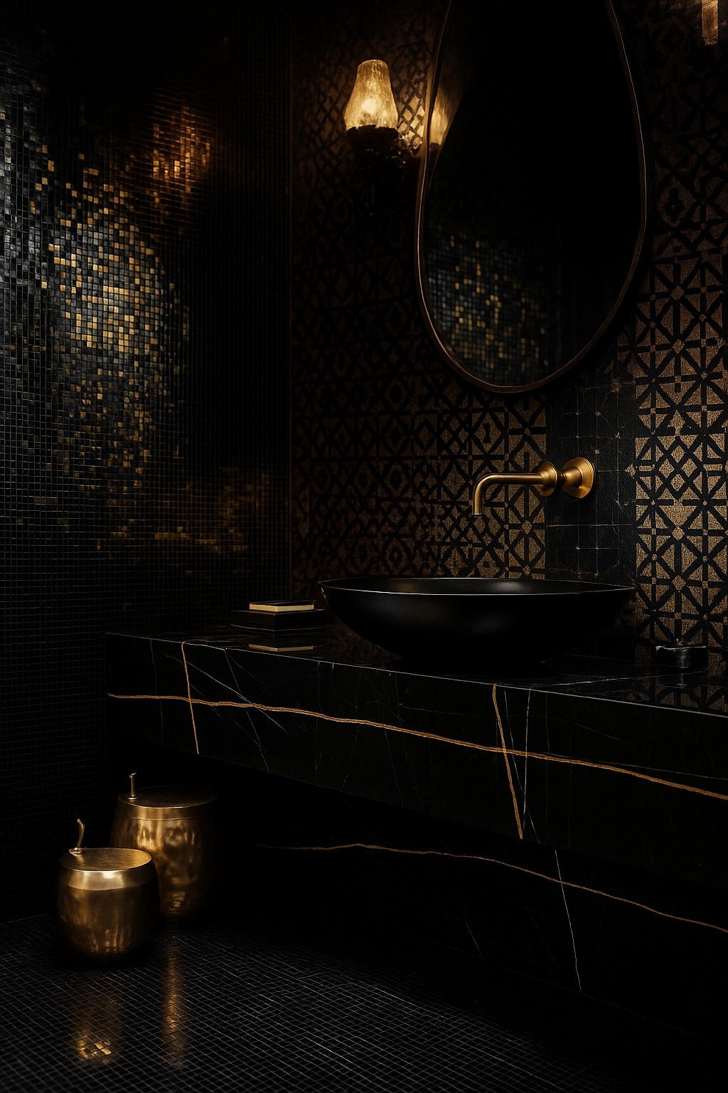 Réalisation n°2 du plan de travail Sahara Noir