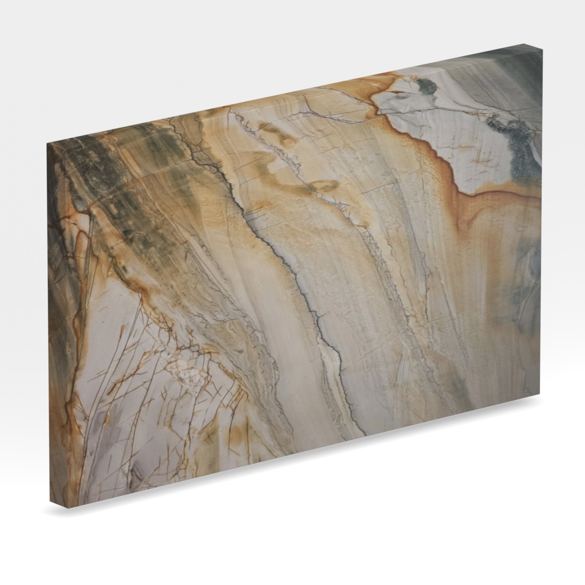 Rendu 3D de la tranche du coloris Polaris Gold