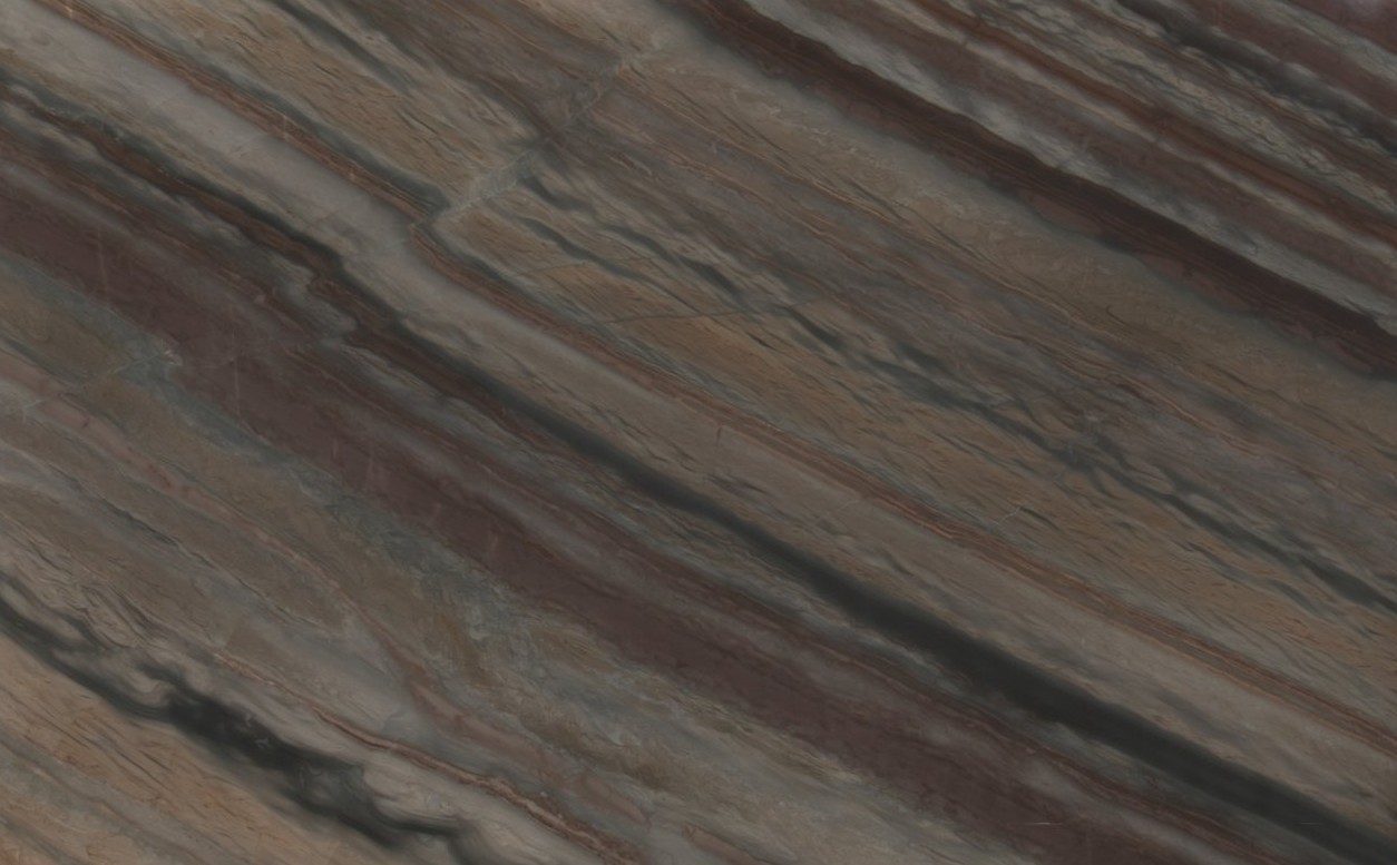 Épaisseur et finition de tranche du coloris Elegant Brown