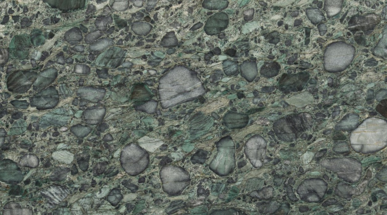Épaisseur et finition de tranche du coloris Emerald Green