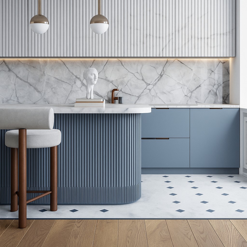 Réalisation n°1 du plan de travail Super White