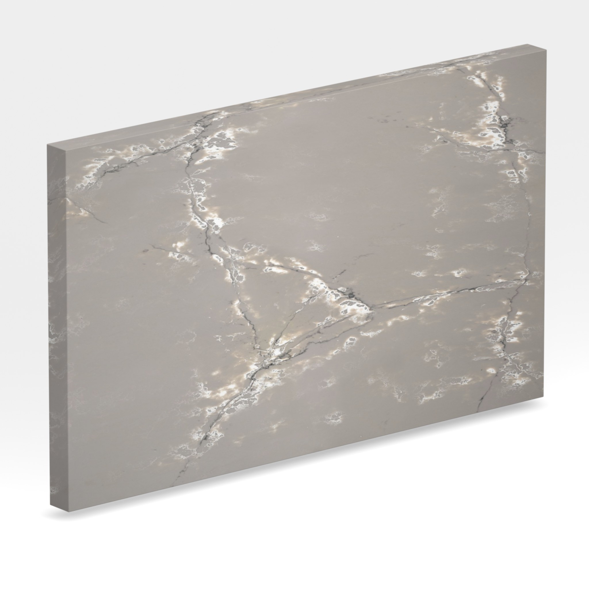 Rendu 3D de la tranche du coloris Ice White