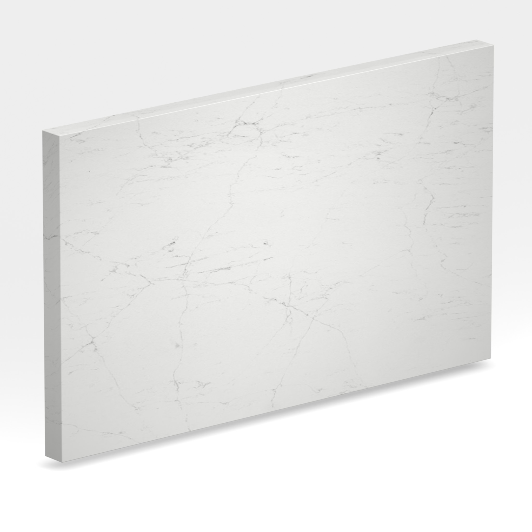 Rendu 3D de la tranche du coloris Unique Arabescato