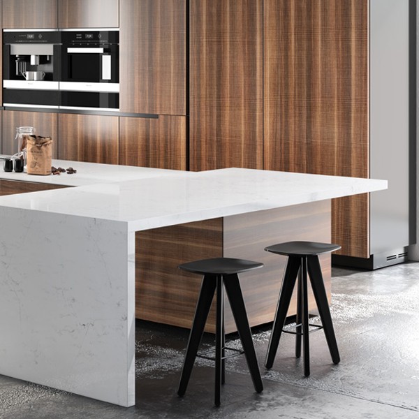 Réalisation n°4 du plan de travail Unique Arabescato