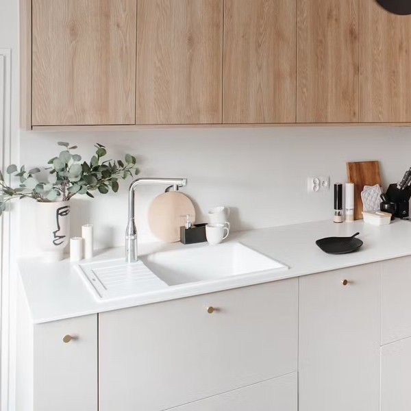 Réalisation n°1 du plan de travail Blanco Maple 14