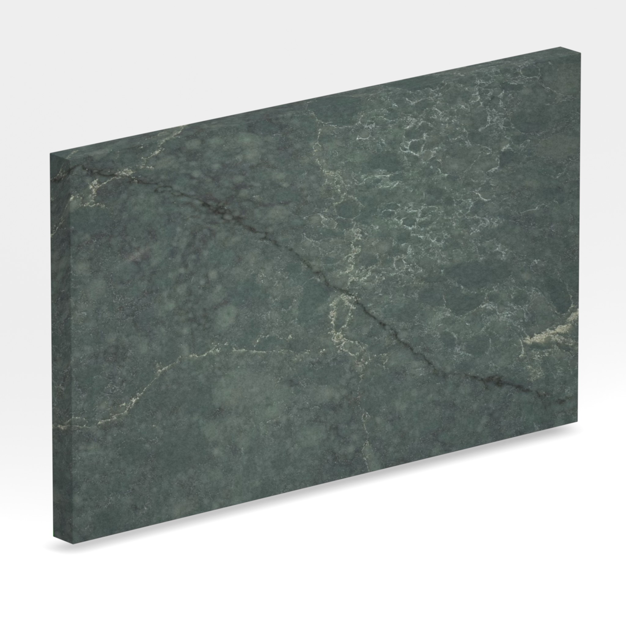 Rendu 3D de la tranche du coloris Jardin Emerald