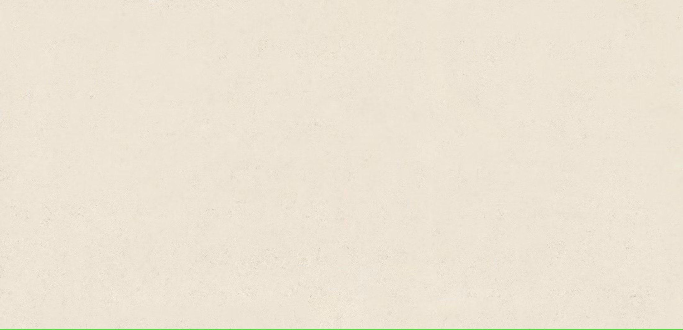 Épaisseur et finition de tranche du coloris Linen Cream